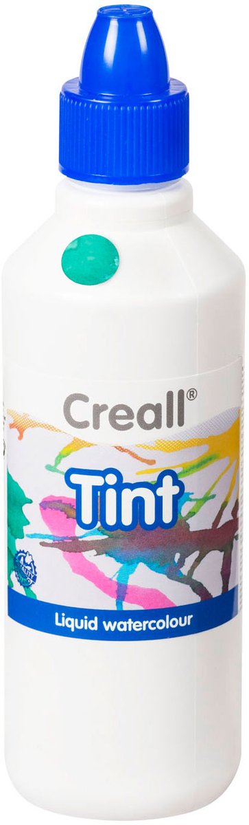 Creall waterverf donkergroen 500ml - kinderverf voor schilderen.