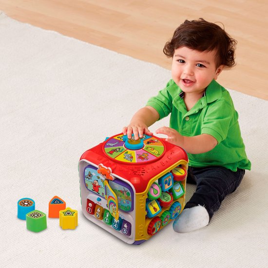VTech Baby Bumba Activiteitenkubus - Educatief Babyspeelgoed - Liedjes en Vormen - Van 9 tot 36 Maanden van Vtech — afbeelding 2