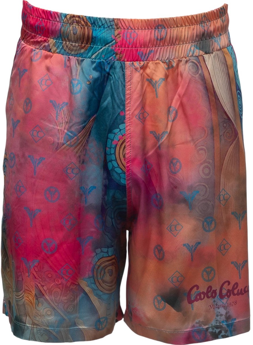 Carlo Colucci Oversize Short Ornament Knit Pink