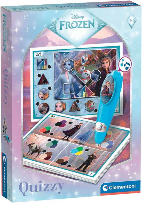 Clementoni - Quizzy - Disney Frozen - Educatief spel met elektronische pen - vanaf 3 jaar van Clementoni — afbeelding 5