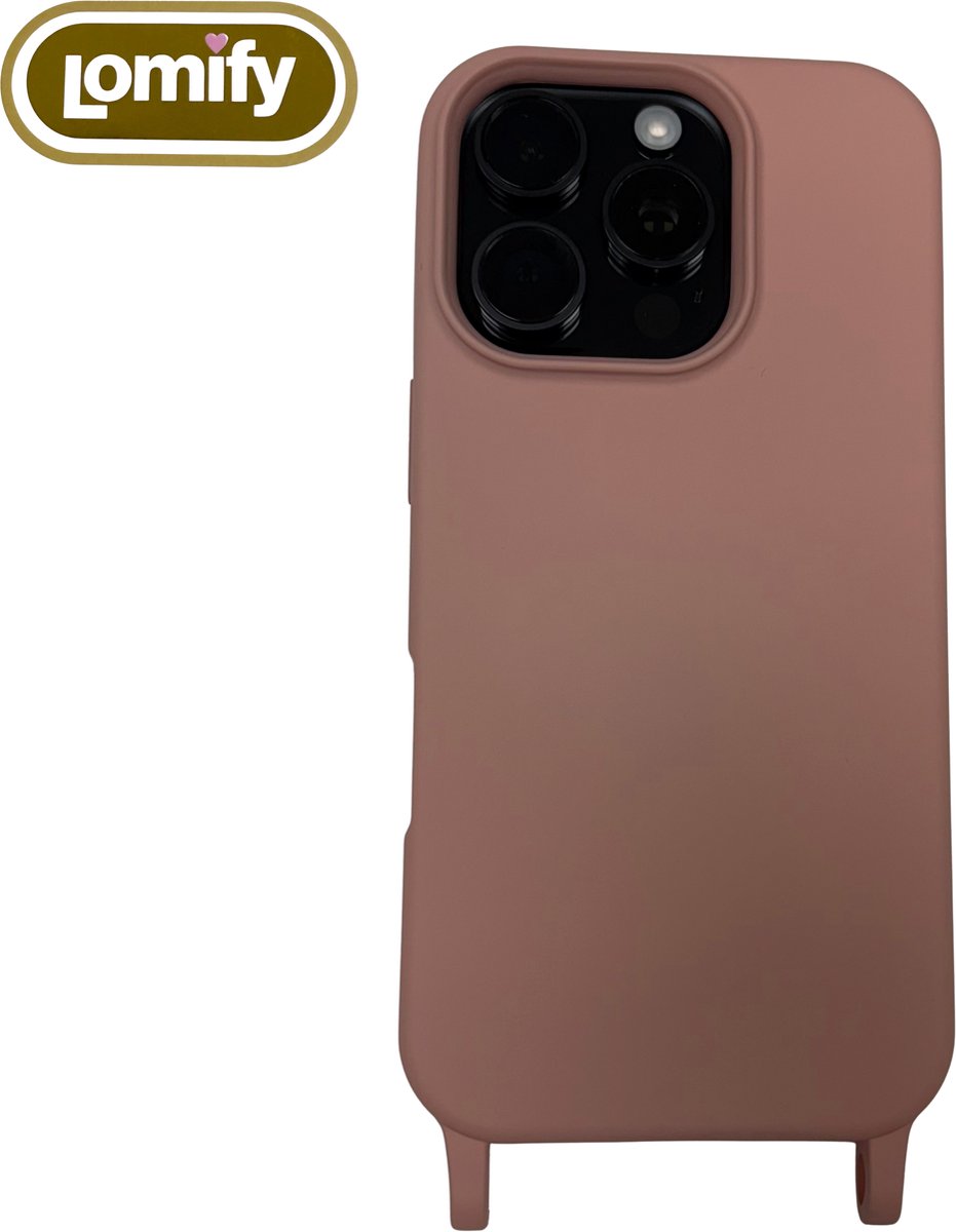 Lomify soft gelly geschikt voor de Apple iPhone 14 Roze