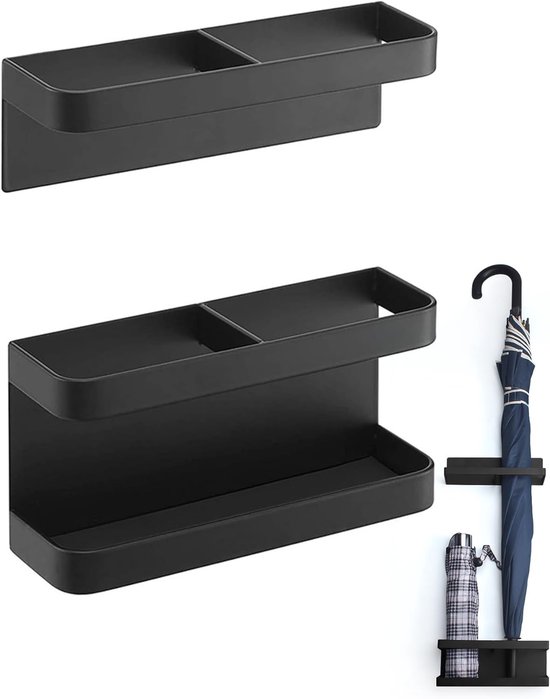 Magnetische paraplubak Geen ponshoogte aanpassen Aan de muur
