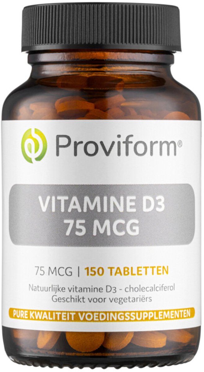 Proviform Vitamine D3 75MCG - 150 tabletten