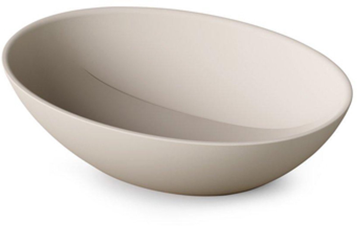 Zeza Element Waskom - 51x35.5x14.2 - solid surface - mat beige