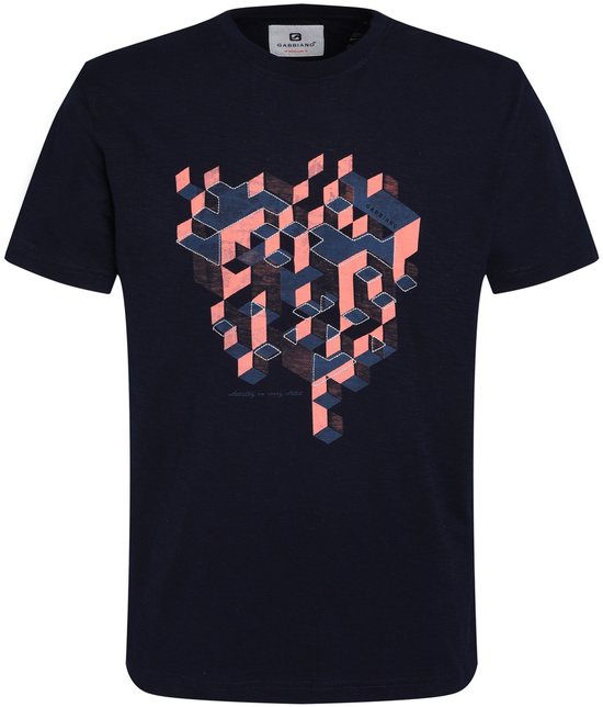 Gabbiano - Heren Shirt - 155516 - 301 Navy