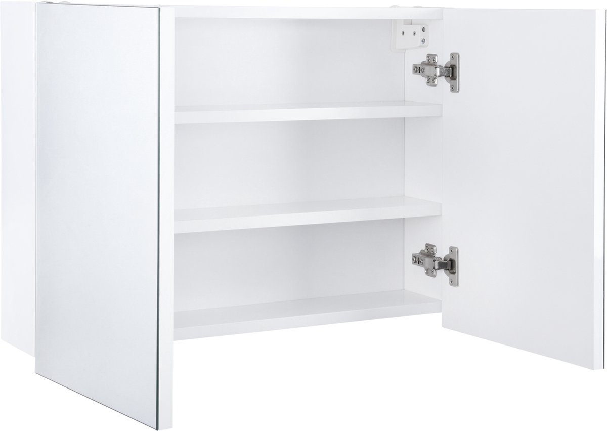 Differnz Brida Spiegelkast - 50 x 67,5 x 15 - Wit