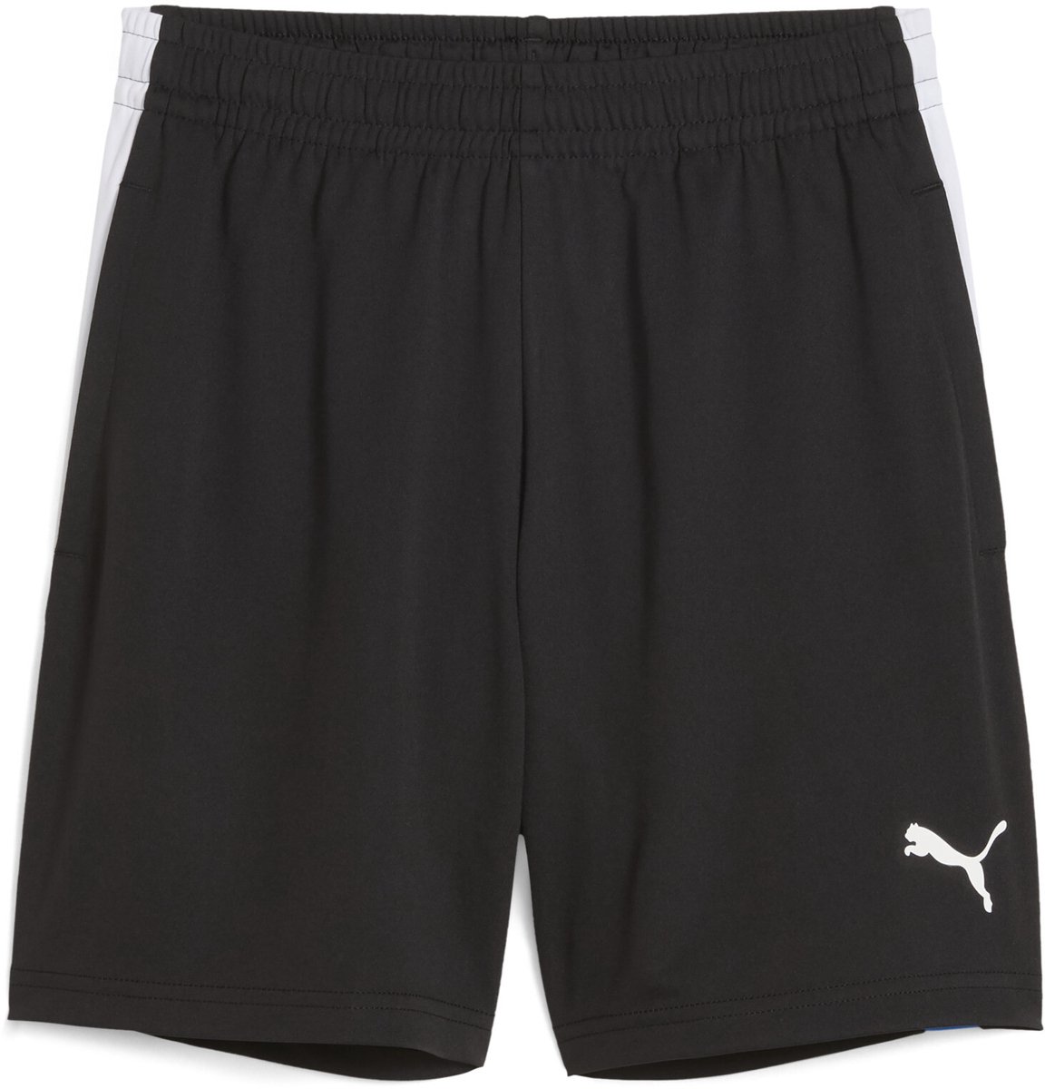 PUMA IndividualLIGA Training Shorts 2 Jr (open pockets) Unisex Sportbroek - PUMA Black-PUMA White-Ultra Blue