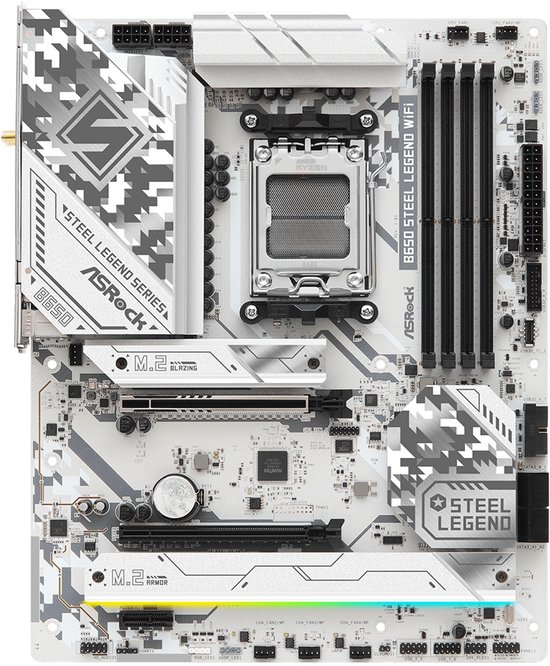 ASRock B650 Steel Legend WiFi B650 Socket AM5 ATX (4/8)