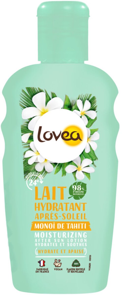 Goedkoopste 2x Lovea Sun Kalmerende Aftersun Melk Tahiti Monoï 150 ml