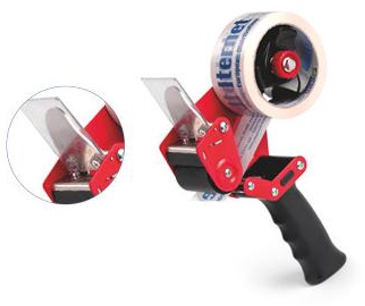 Artiglio 3025 tape afroller Zwart, Rood