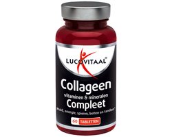 Lucovitaal Collageen Vitaminen en Mineralen Compleet - 2 x 60 tabletten - Voordeelverpakking