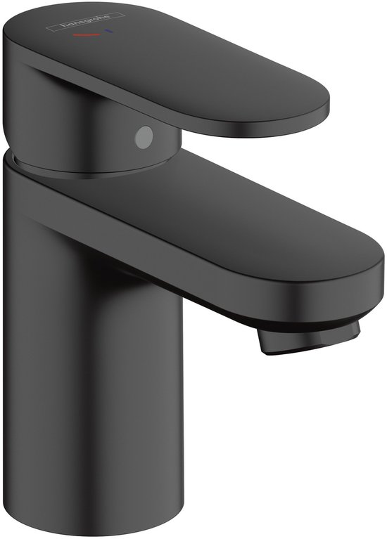 hansgrohe Vernis Blend ééngreeps wastafelmengkraan 70 CoolStart met trekwaste mat zwart