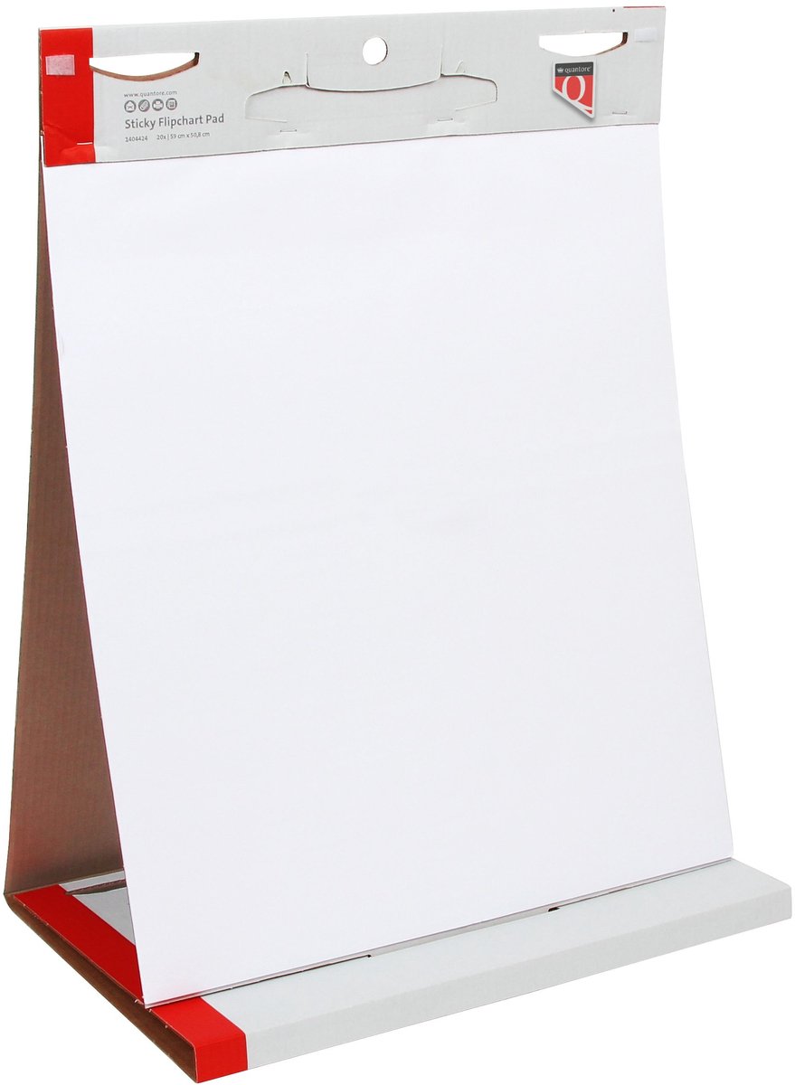 Tafelflipover quantore 500x585mm 20vel | 6 stuks