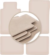 Tapis beiges PREMIUM pour : Mercedes E W124 berline, break 1984-1997