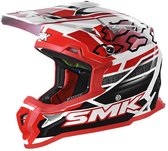 Casque SMK Allterra Tribou Croix Rouge et Wit - Taille XL - Casque