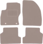 Beige veloursmatten voor: Kia Sportage III SUV (2010-2015)