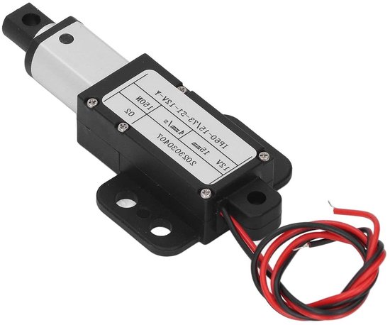 Micro Lineaire Actuator, 12V 15mm Slag Mini Elektrische Lineaire Beweging Actuator Motor, 150N 4mm/s Waterdichte Micro Elektrische Lineaire Actuator voor Thuis Industrie (Geen beugel Micro Lineaire Actuator, 12V 15mm Slag Mini Elektrische Lineaire Beweging Actuator Motor, 150N 4mm/s Waterdichte Micro Elektrische Lineaire Actuator voor Thuis Industrie (Geen beugel