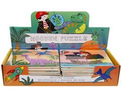 Duckiez Houten Puzzel Jongen - 24 stuks