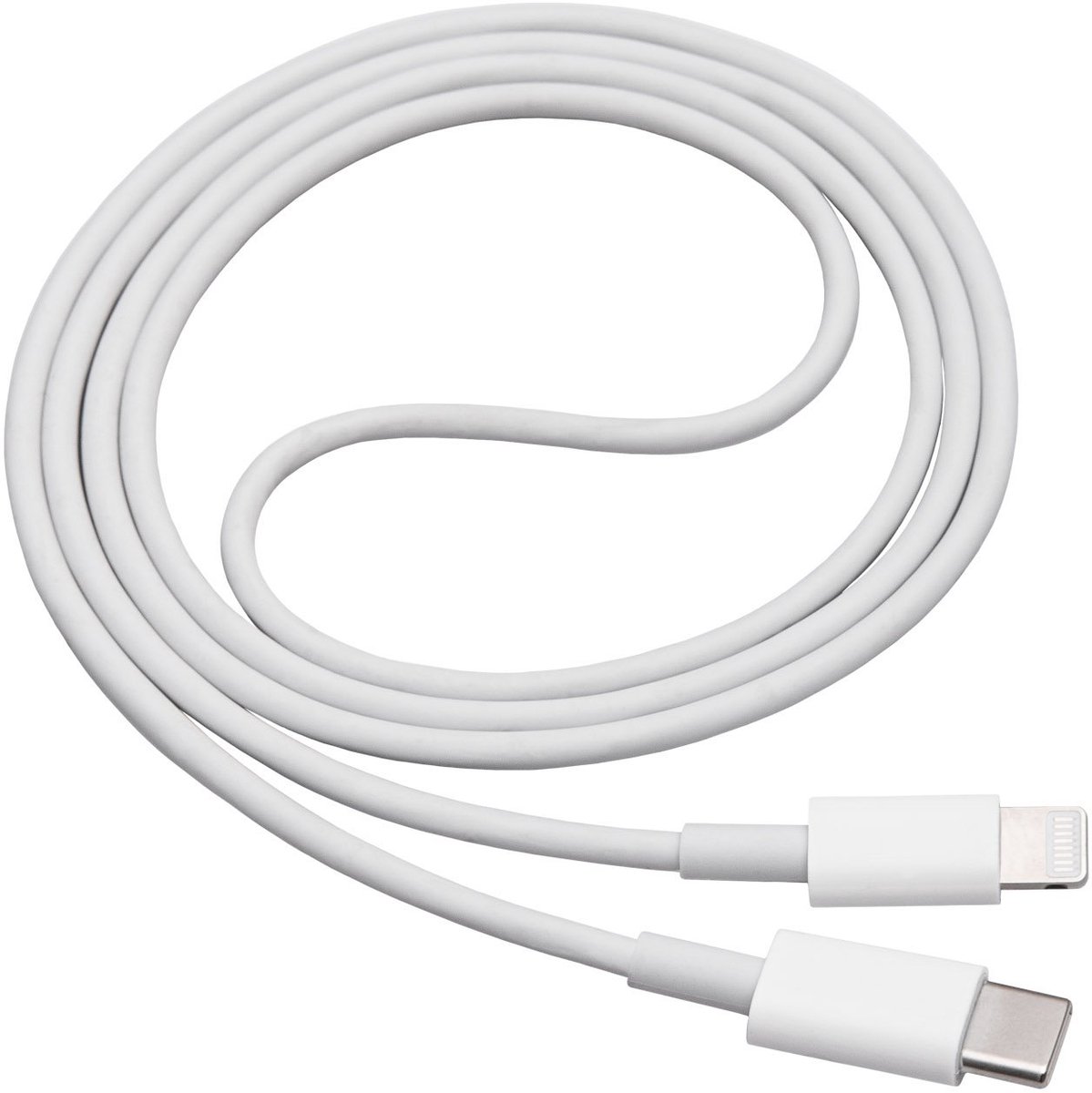 Akyga AK-USB-35 USB-kabel USB-C stekker, Apple Lightning stekker 1.00 m Wit