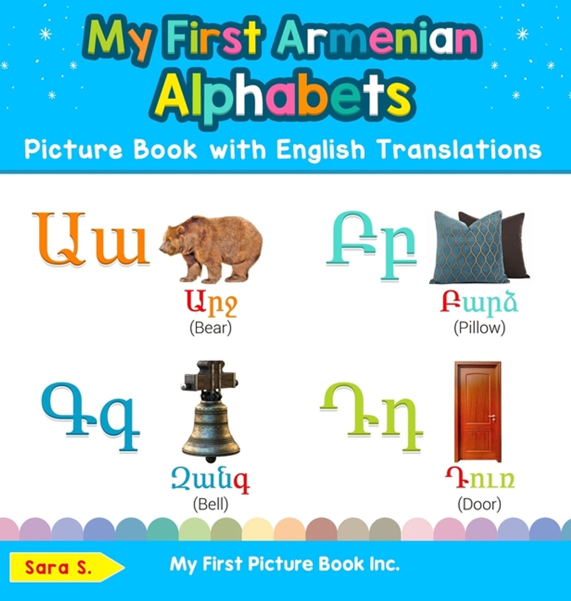 Omslag van Teach & Learn Basic Armenian Words for Children- My First Armenian Alphabets Picture Book with English Translations