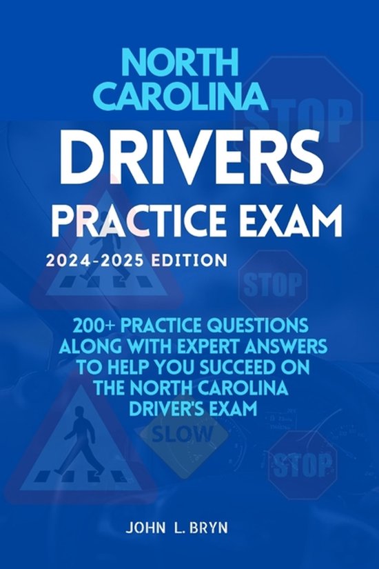 USA Drivers Practice Exam Manuals- North Carolina Practice E ... - cover