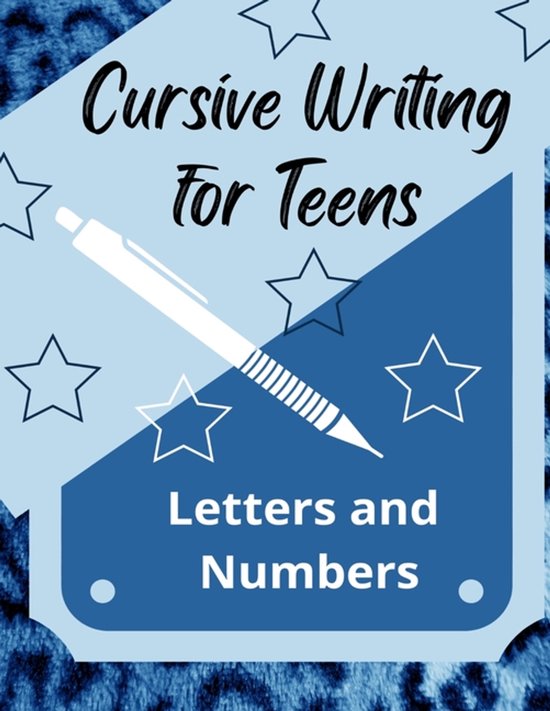 Cursive Writing for Teens Letters and Numbers - cover