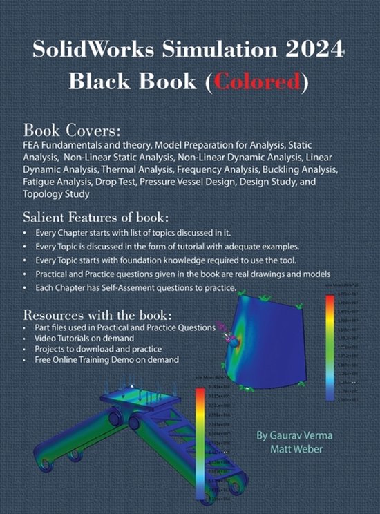 SolidWorks Simulation 2024 Black Book - cover