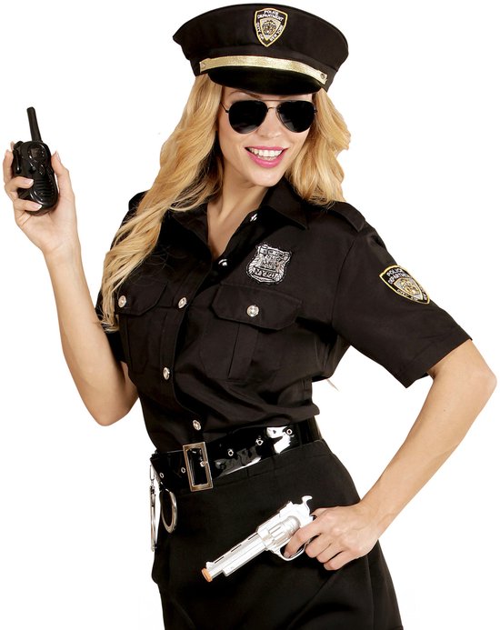 Politie agente blouse (incl. pet)