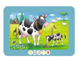 tiptoi® 3 erste Puzzles: Bauernhoftiere - 3x6 Teile