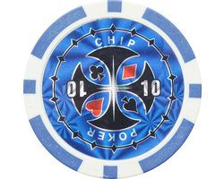 Ultimate pokerchip 11.5g - Value 10 - 25st. - Texas Hold'em Poker Chips - Fiches voor Pokeren