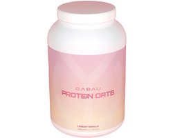 Cabau Lifestyle - Protein Oats - Eiwitrijke Havermout - Ontbijt in 3 minuten - Creamy Vanilla - 12 maaltijden - Met eiwit, zaden en gedroogd fruit - Makkelijk te bereiden