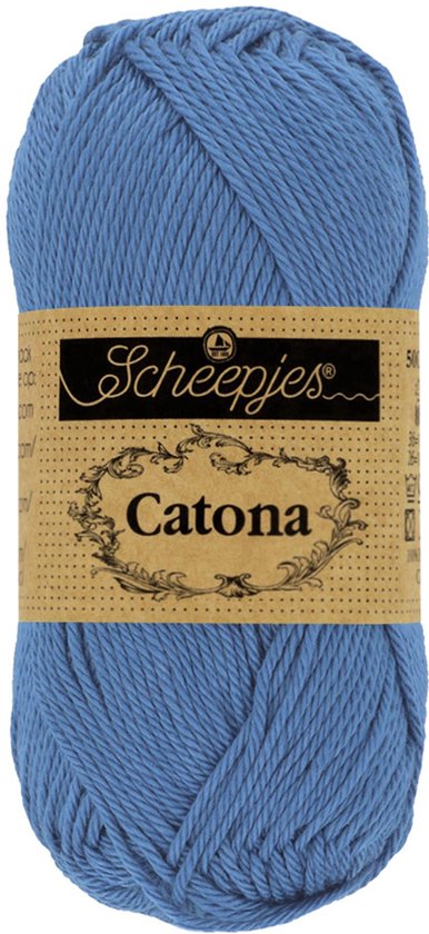 Scheepjes Catona 50 grammes - 261 Capri Blue