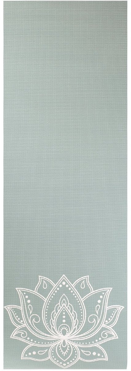 Yogamat sticky extra dik lotus asgroen - Lotus | 6 mm | fitnessmat | sportmat | pilates mat