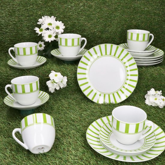 F.D. - Koffieservies voor 12 (27) - Romantisch - Porselein - Catawiki