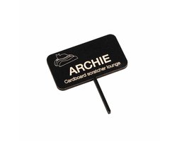 I Love Happy Cats Krablounge Archie - Krabpaal - Bruin / Zwart - 75x18,5x25cm