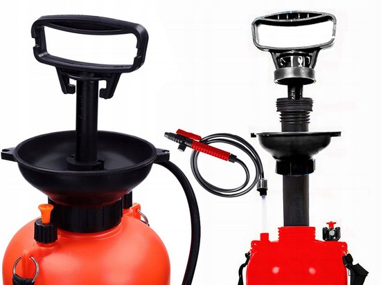 MOZY® - Plantenspuit - met Draagriem en Lans - 5 Liter - Rood - Verstelbare Sproeikop - Drukspuit - Onkruidspuit - Waterverstuiver - Handpomp van MOZY — afbeelding 2