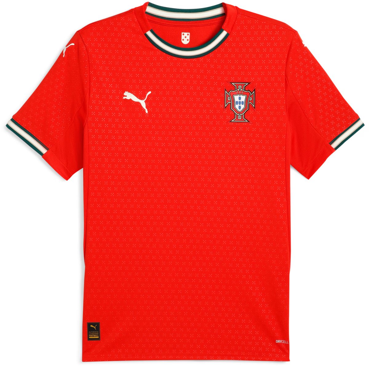 Puma Fpf Portugal Replica 2025 Thuis T-shirt Met Korte Mouwen Man Rood