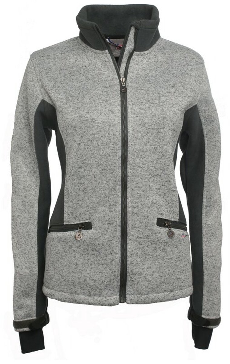 Dames fleecejack Peak Mountain chineAtmos Grijs