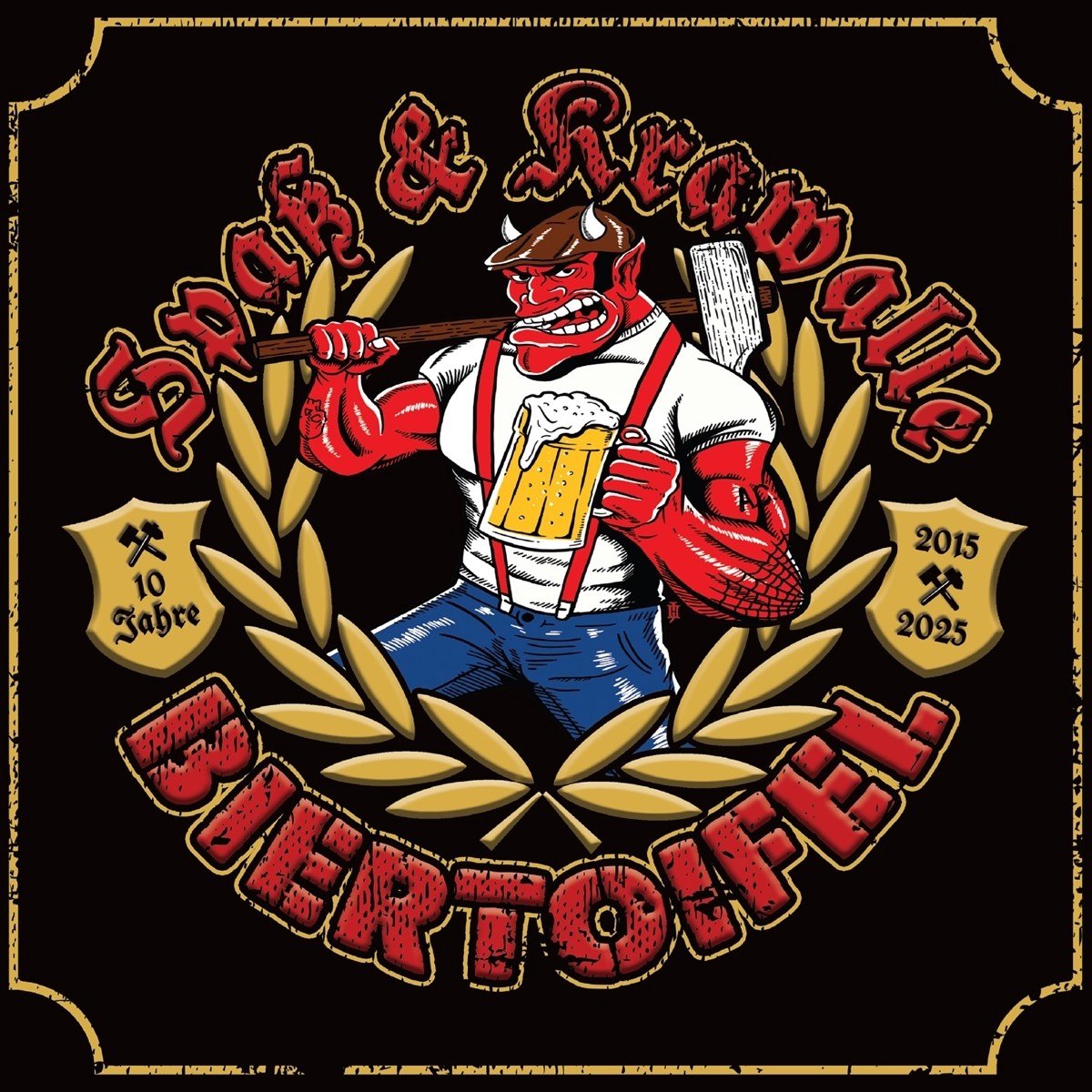Biertoifel - Spass & Krawalle (LP) (Coloured Vinyl)