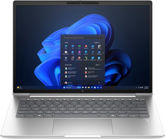 HP EliteBook 640 G11 - zakelijke laptop - 14 FHD - TouchScreen - Ultra 7-155U - 16GB - 1TB - W11Pro - 3Y NBD