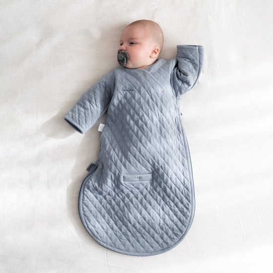 BEMINI Babyslaapzak - MAGIC BAG 1-4m - TOG 1.5 - Gewatteerd comfort - Stone — afbeelding 3