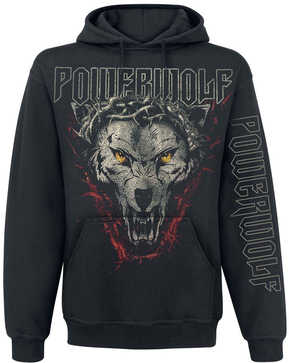 Powerwolf Metal Is Religion Heren Trui met capuchon - zwart - M