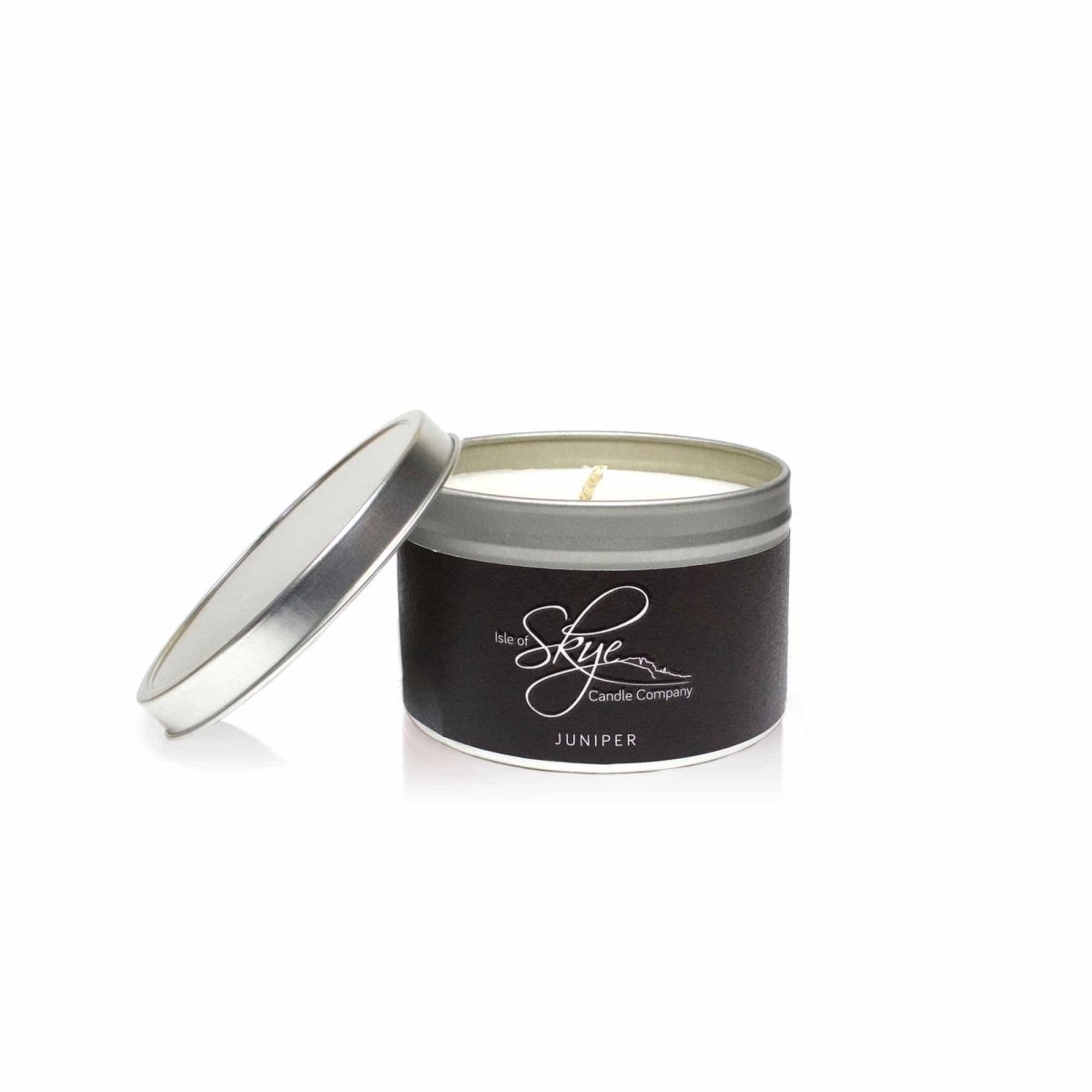 Geurkaars Jeneverbes (Juniper) Blikje - 30 uur - Sojawas - Isle of Skye Candle