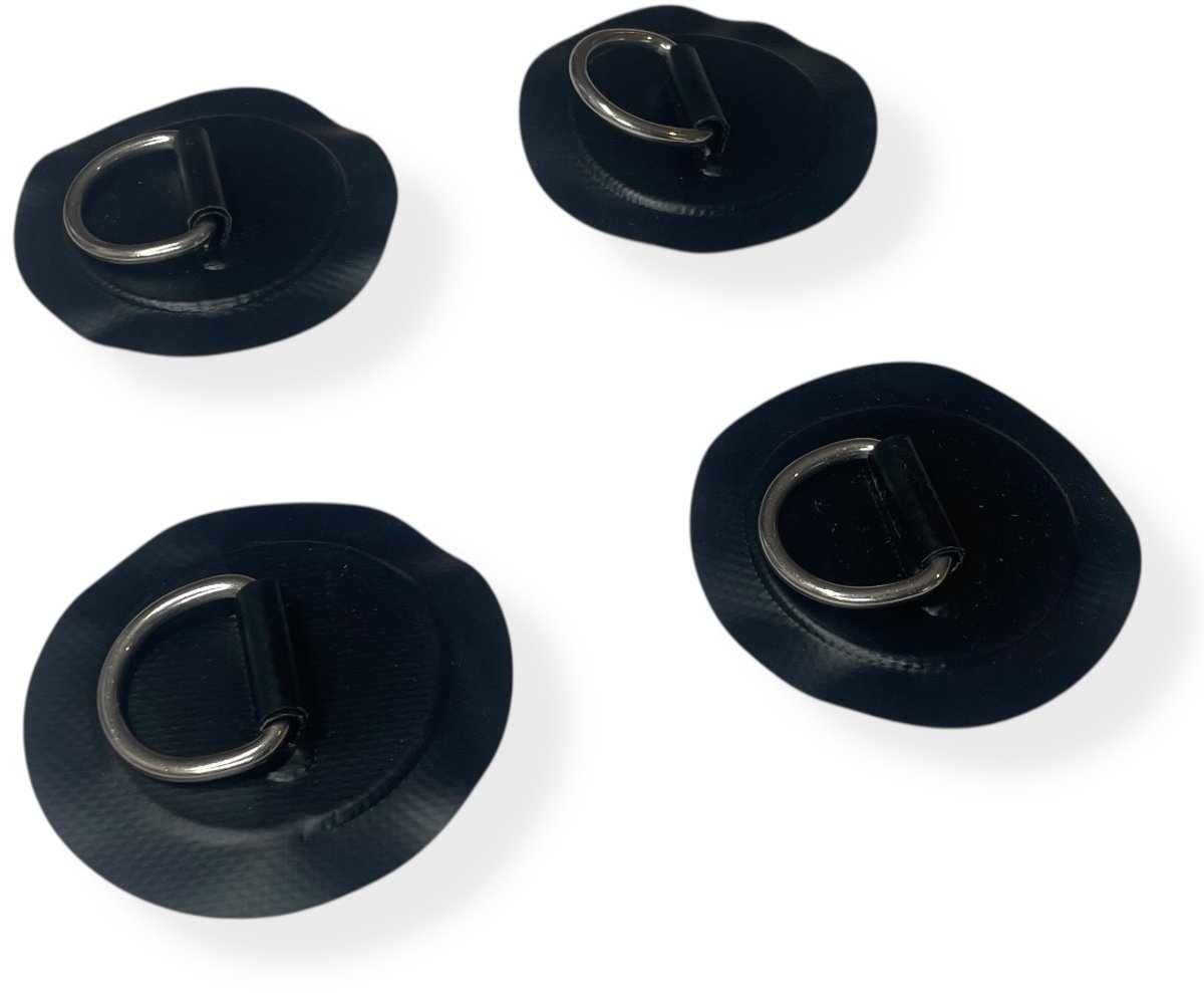 Padisport D-ring patch set van 4 - D-ring - d ringen