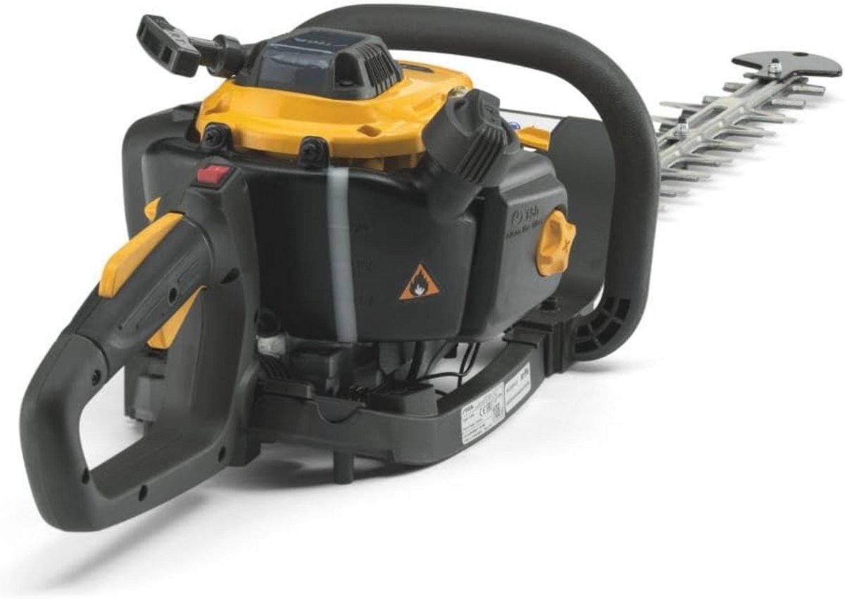 Benzine heggenschaar 65 cm met antivibratiesysteem en draaibare handgreep
