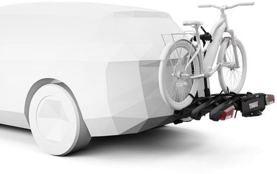 Thule EasyFold 3 - Fietsendrager - Geschikt voor 3 (elektrische) fietsen - Compact Opvouwbaar