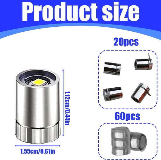 Lot De 20 Mini LED à Piles Colorées – 1,5 Cm Pour Maquette, Maison De Poupée, Décoration De Fête