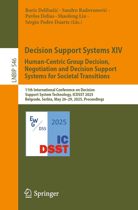 Lecture Notes in Business Information Processing546- Decisio ... - cover