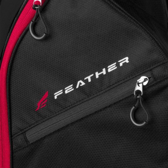 Wilson Staff Feather Standbag Zwart/Rood van Merkloos — afbeelding 2