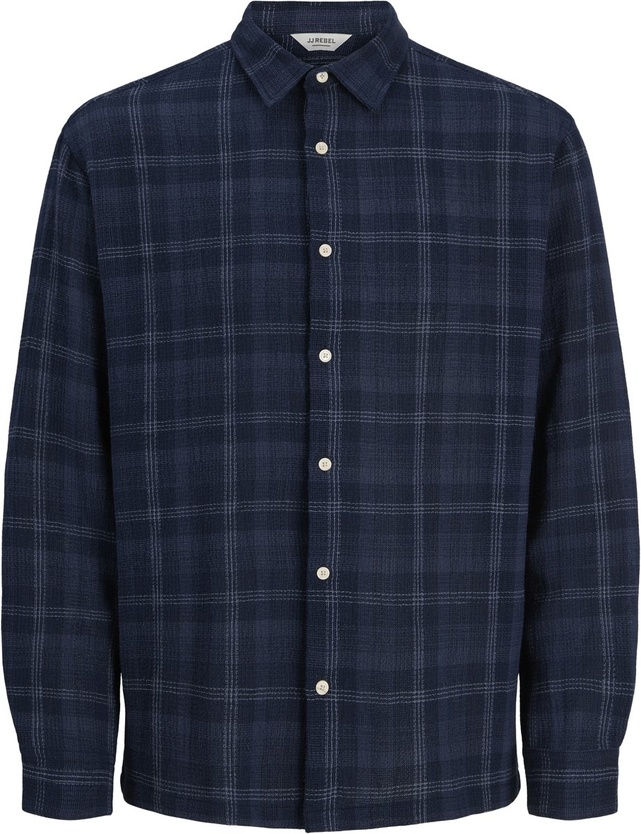 JACK&JONES - JREBBEAM CHECK SHIRT LS - Jongens - Overhemden